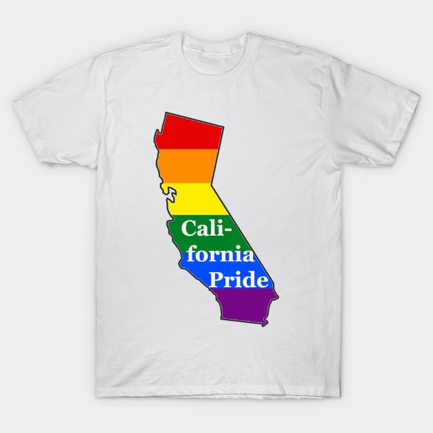 California Pride T-Shirt by mtbearded1